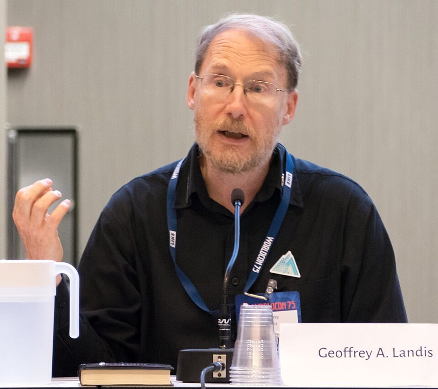 Geoffrey A. Landis portréja