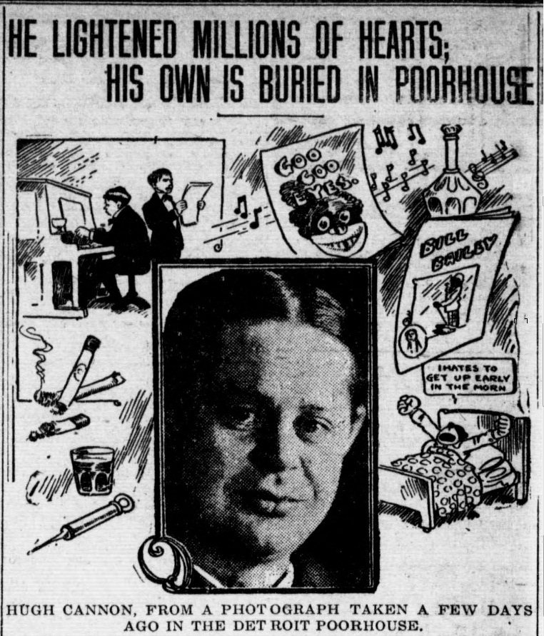 Portrait of Hughie Cannon