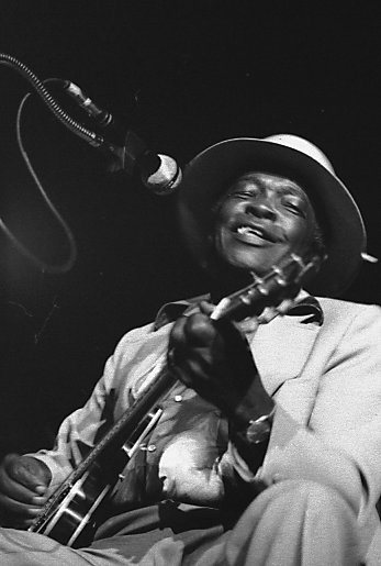 John Lee Hooker portréja