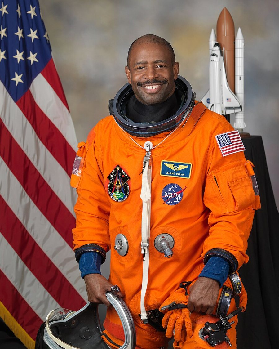 Leland Melvin portréja