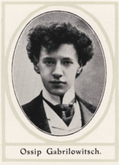 Portrait of Ossip Gabrilowitsch