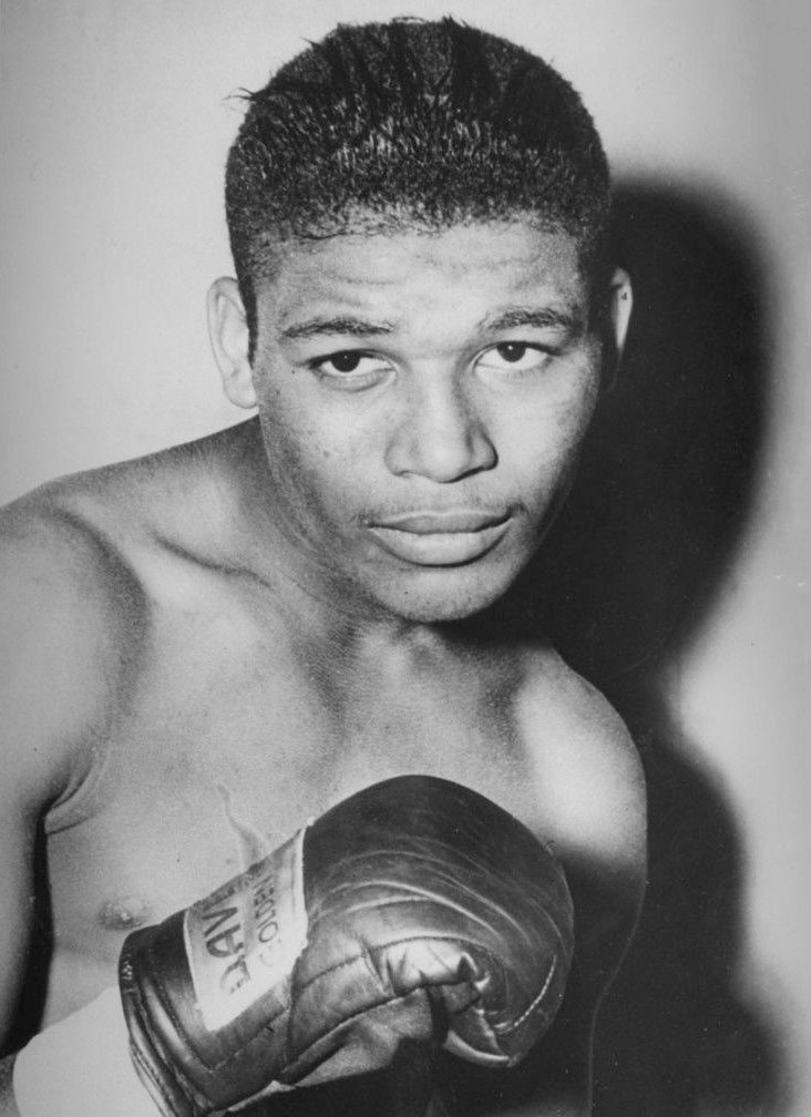 Sugar Ray Robinson portréja