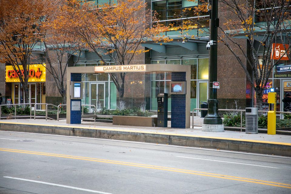 The Campus Martius platform and shelter (2021)
