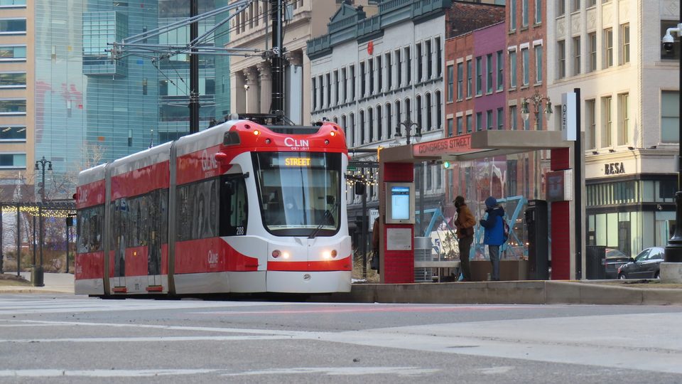 The Congress Street southern terminus (2023)