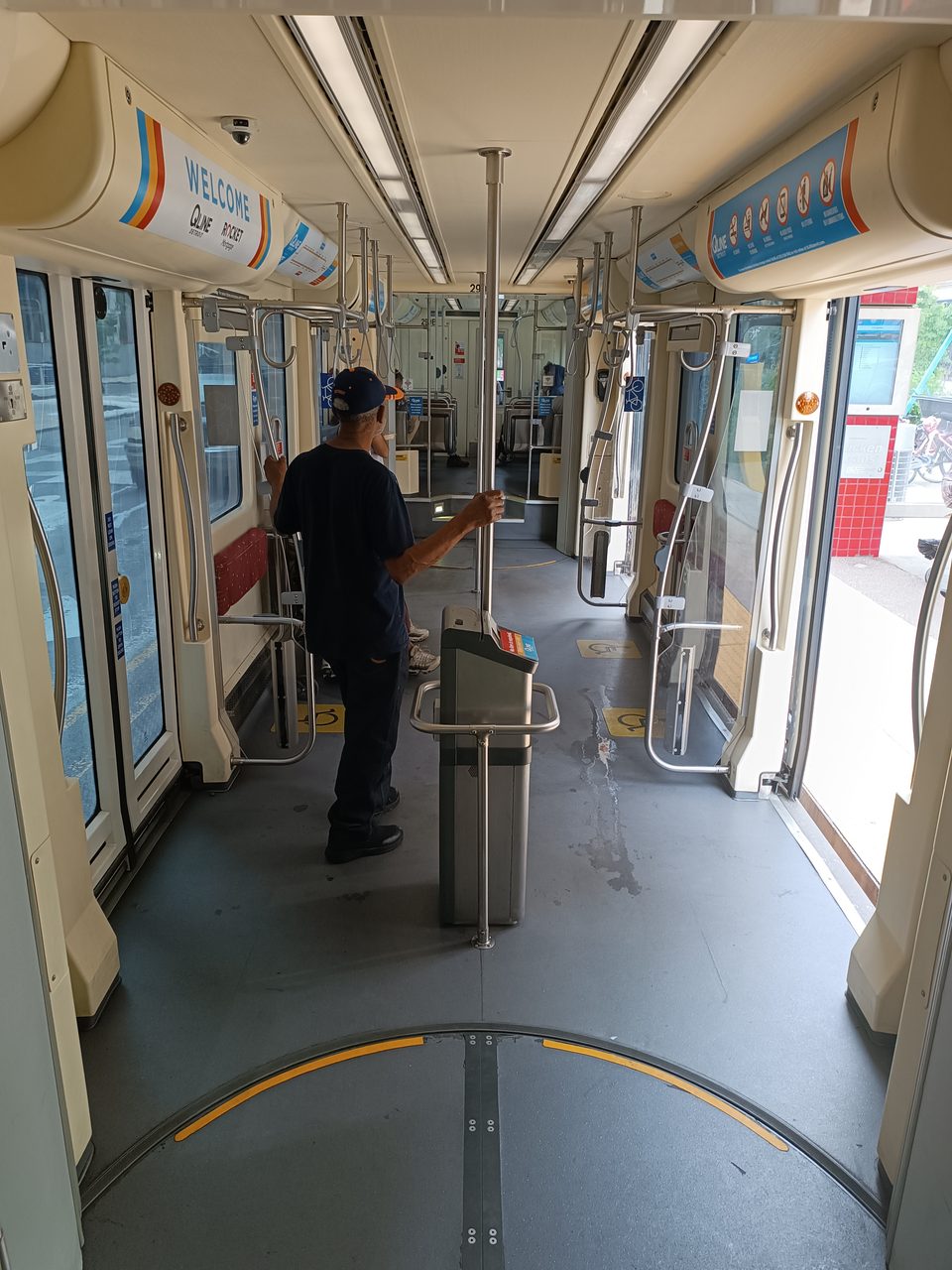 The low-floor passenger area (2024)