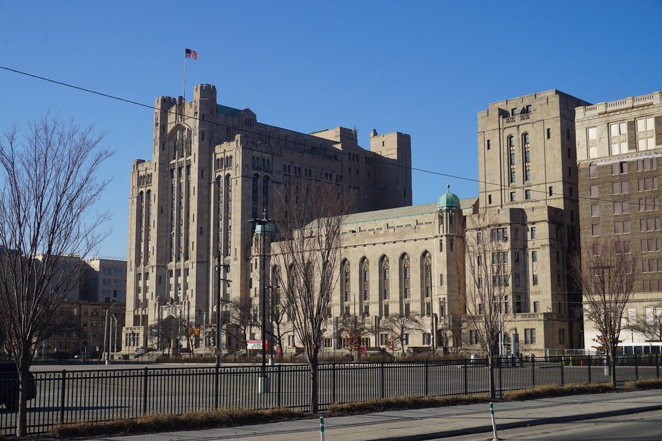 A Masonic Temple a Cass Park felől (2019)