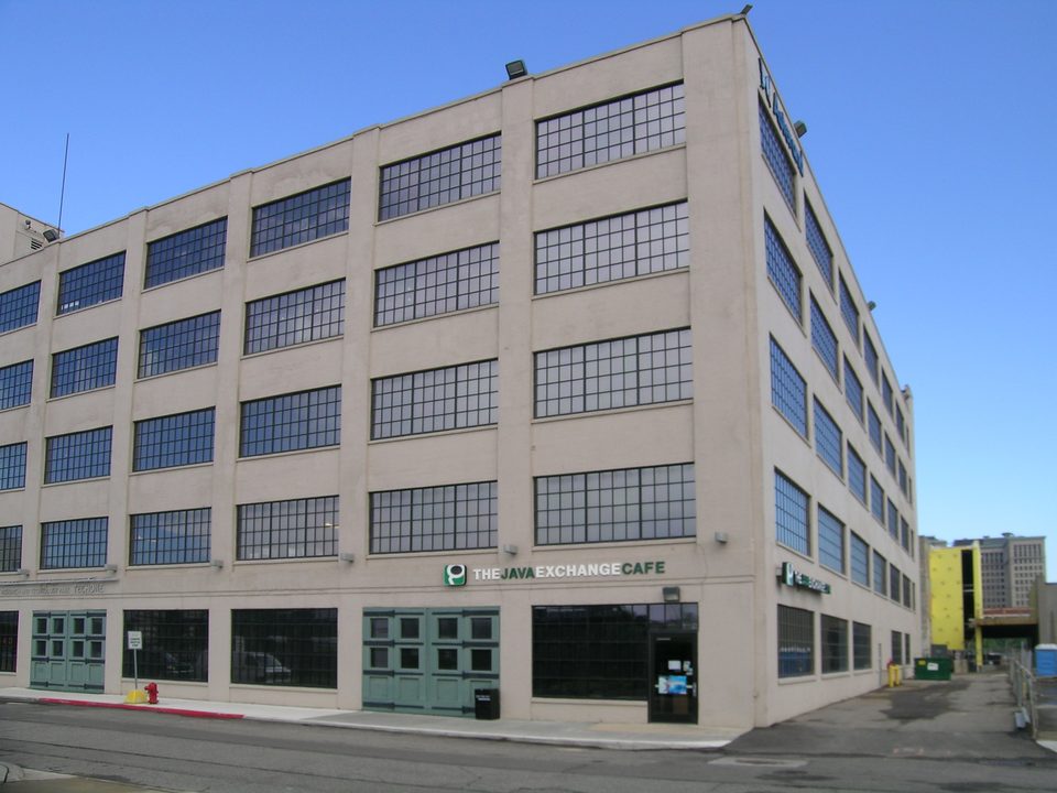 A TechTown épülete a Burroughs Streeten (2008)